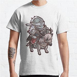 Elden Ring T-Shirts - the tarnished and the legendary horse Elden Ring   Classic T-Shirt