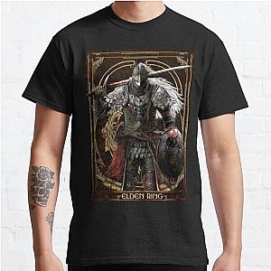 Elden Ring T-Shirts - elden ring elden ring elden ring elden ring  bloody wolf malenia try fingers but hole Classic T-Shirt