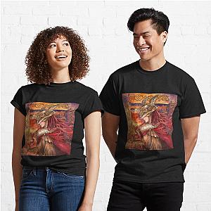 Elden Ring T-Shirts - Malenia Elden Ring portrait Liuyuart Liuyu art Classic T-Shirt