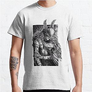 Elden Ring T-Shirts - Vintage Retro Elden Ring Malenia Blade Of Miquella Sketch Awesome For Music Fans Classic T-Shirt