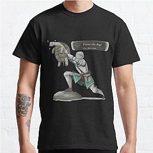 Elden Ring T-Shirts - Elden Ring - Praise the dog Classic T-Shirt