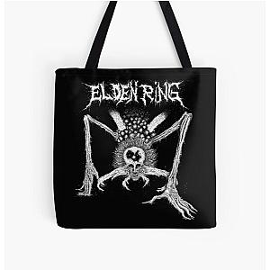 Black Metal Elden Ring All Over Print Tote Bag