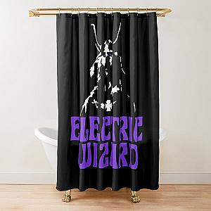 The Electric Wizard Shower Curtain