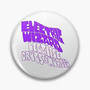 Electric Wizard - transparent Pin