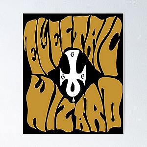 gold electric wizard   Poster