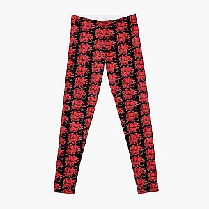 TOP Metal Band - Electric Wizard Red And Black Retro Leggings