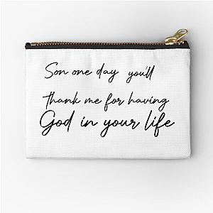 Talking to Jesus  Maverick City Music & Elevation Worship Zipper Pouch