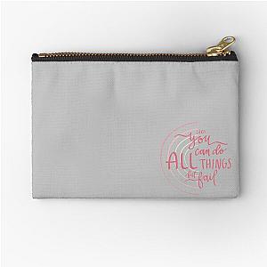 Lord, You Can Do All Things But Fail ("Never Lost" By Elevation Worship Lyrics) Zipper Pouch