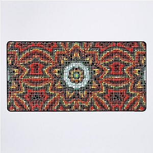 *HEAVEN ELEVATION DREAM ADORATION BAHA'I INTERIOR DOME NINE-POINTED STAR HOUSE WORSHIP ART DECO* Desk Mat