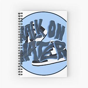 ELEVATION RHYTHM Walk On Water Jordans Spiral Notebook