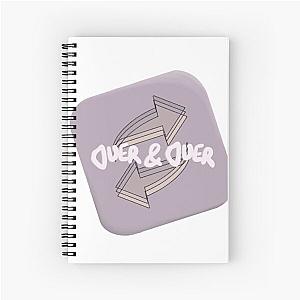 Over and Over by Elevation Rhythm Spiral Notebook