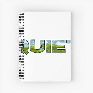 QUIET by ELEVATION RHYTHM Spiral Notebook