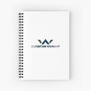 Elevation Music Worship logo Spiral Notebook