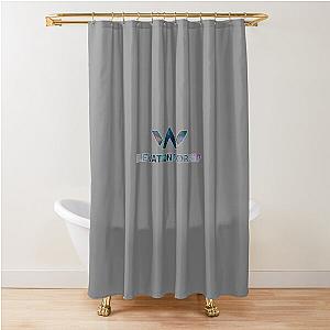 Elevation Music Worship logo Shower Curtain