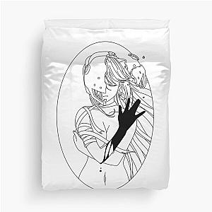 Elfen Lied - Black Duvet Cover