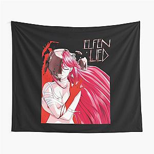 The Girl Escape Dark Fantasy Science Fiction Elfen Lied Anime  Poster Vintage Tapestry