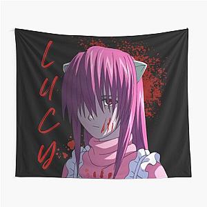 Lucy Elfen Lied ORIGINAL BY CRUSHART1 ON REDBUBBLE Tapestry