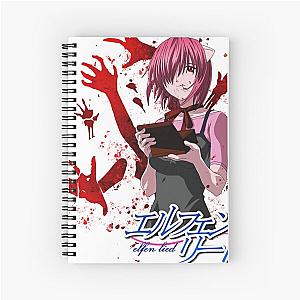 Elfen Lied Classic Spiral Notebook