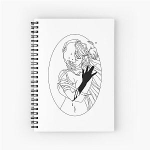 Elfen Lied - Black Spiral Notebook