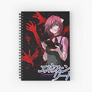 Elfen lied Spiral Notebook