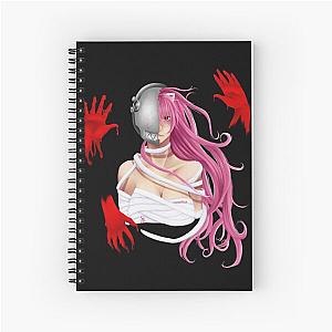 Fanart Lucy Elfen Lied Spiral Notebook