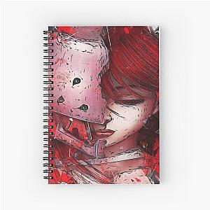 Elfen Lied Spiral Notebook