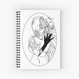 Elfen Lied - Black Spiral Notebook