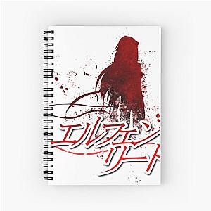 Elfen Lied Spiral Notebook