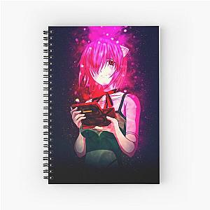 Lucy Kaede Elfen Lied Spiral Notebook