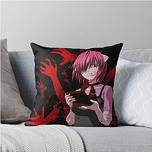Elfen Lied Throw Pillow
