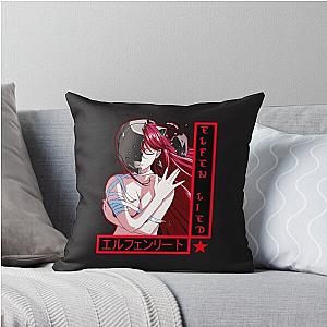 Elfen Lied Throw Pillow
