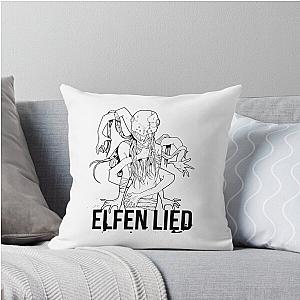 Elfen Lied Throw Pillow