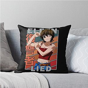 Yuka Elfen Lied Design Throw Pillow