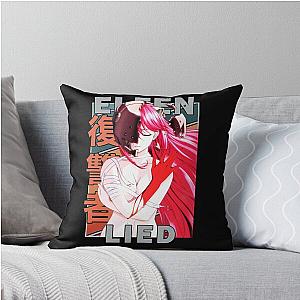 Lucy Elfen Lied Throw Pillow
