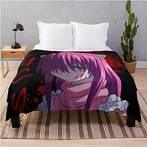 Lucy Elfen Lied Throw Blanket