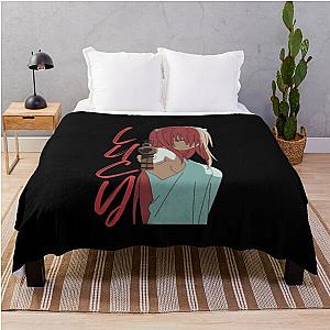 Lucy Elfen Lied Throw Blanket