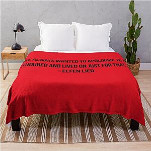 Elfen Lied Quote Blanket