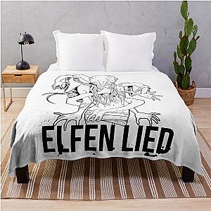 Elfen Lied Throw Blanket