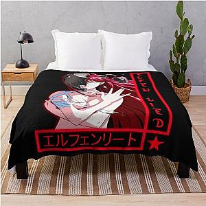 Elfen Lied Lucy Throw Blanket