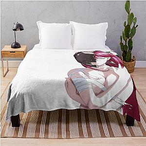 Lucy from Elfen Lied throw blanket