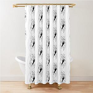 Elfen Lied Black Shower Curtain