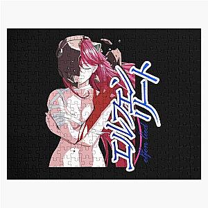 The Girl Escape Fantasy Science Fiction Elfen Lied Anime Elfin Lied Jigsaw Puzzle