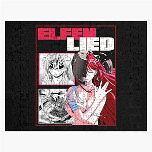 The Girl Escape Fantasy Science Fiction Elfen Lied Anime Puzzle