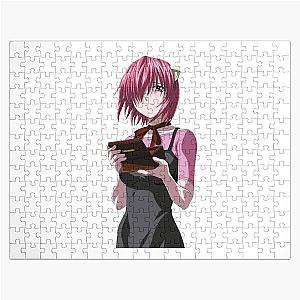 The Girl Elfen Lied Anime Retro Jigsaw Puzzle