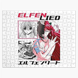 The Girl Escape Science Fiction Elfen Lied Anime Anatomy Puzzle