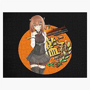 The Girl Escapes Dark Elfen Lied Anime Fiction Fantasy Retro Puzzle