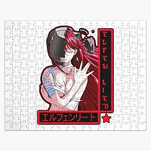 The Girl Escape Fantasy Science Elfen Lied Anime - Lucy Puzzle