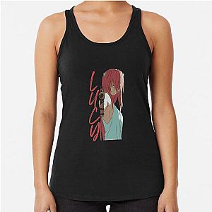 Lucy Elfen Lied Original Racerback Tank Top