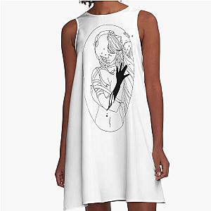 Elfen Lied Black A-Line Dress