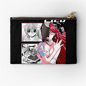 The Girl Escape Dark Meridith Derek Fantasy Science Fiction Anime Elfen Lied Zipper Pouch
